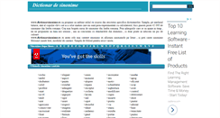 Desktop Screenshot of dictionarsinonime.ro